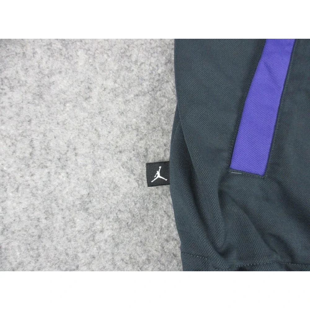 Jordan Jacket Mens Extra Large Black Purple Chris Paul CP3 Full Zip Track Coat